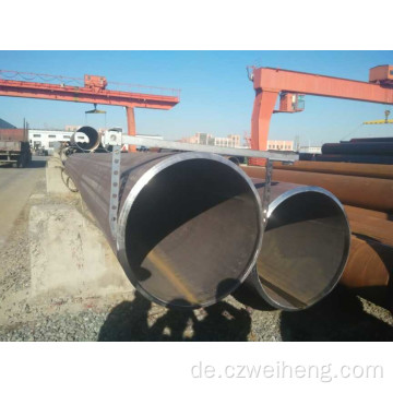 SSAW / LSAW Stahlrohr, große Durchmesser API 5L Linie